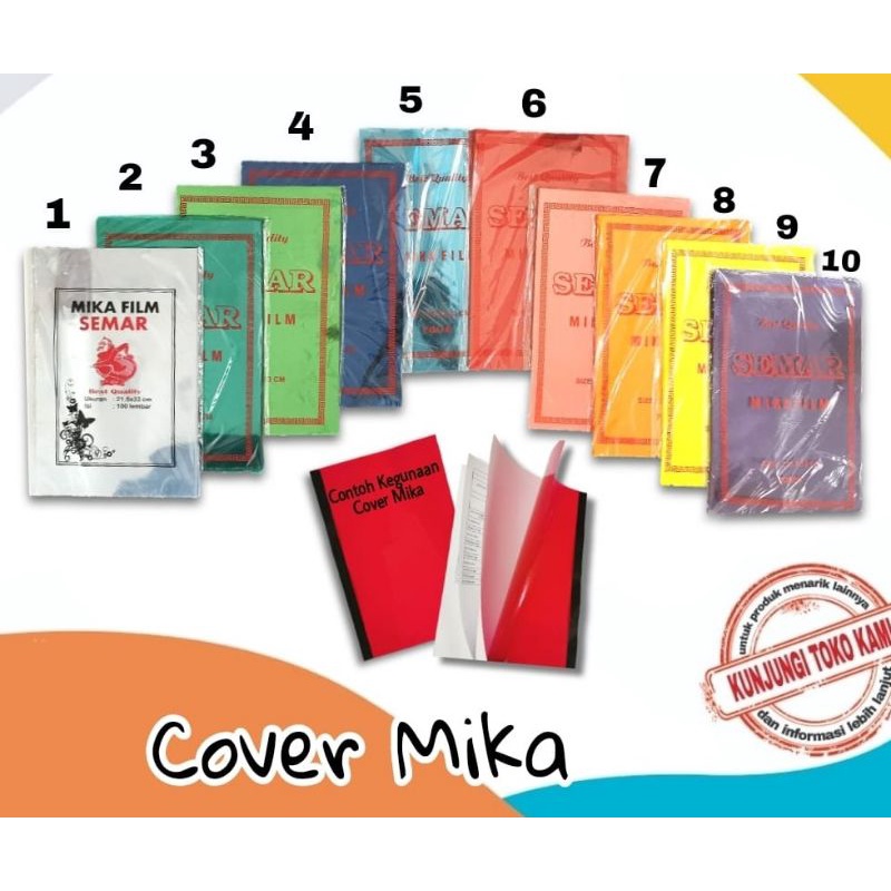 

Cover mika F4 semar 0.8mm