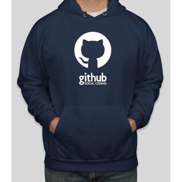 Siapkirim_Produk Jaket Hoodie Pria Distro Github / Linux Programmer/ Programing 00H23 - Navy