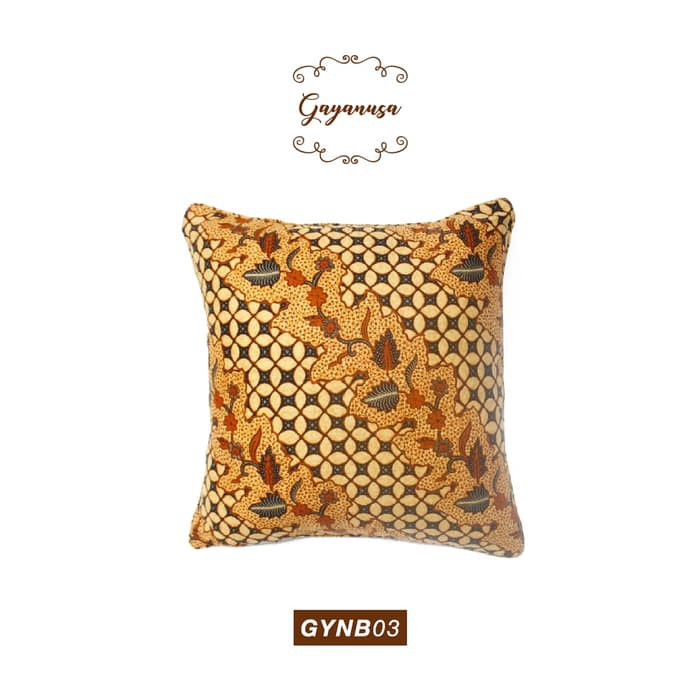 Sarung Bantal Sofa Kursi Ruang Tamu Batik GYNB03