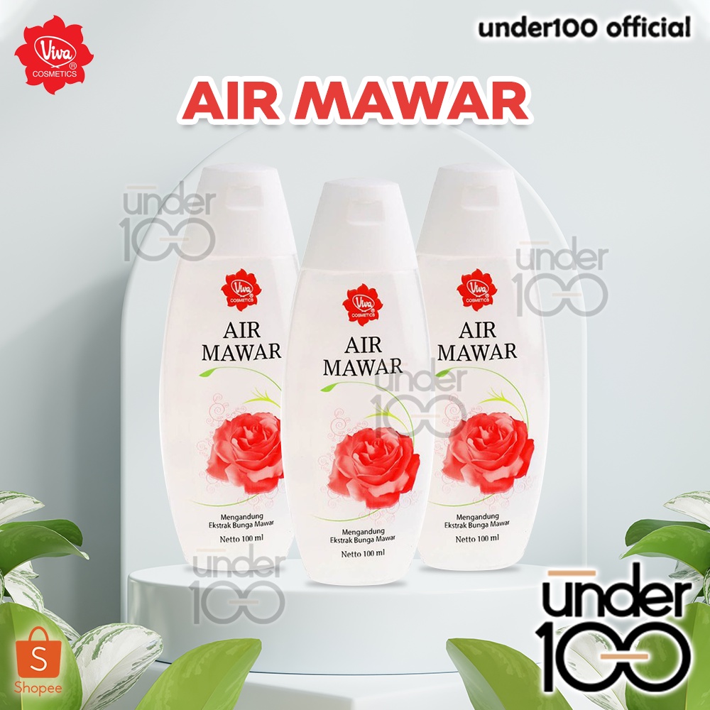 ❤ UNDER100 ❤ Air Mawar Viva 100ml