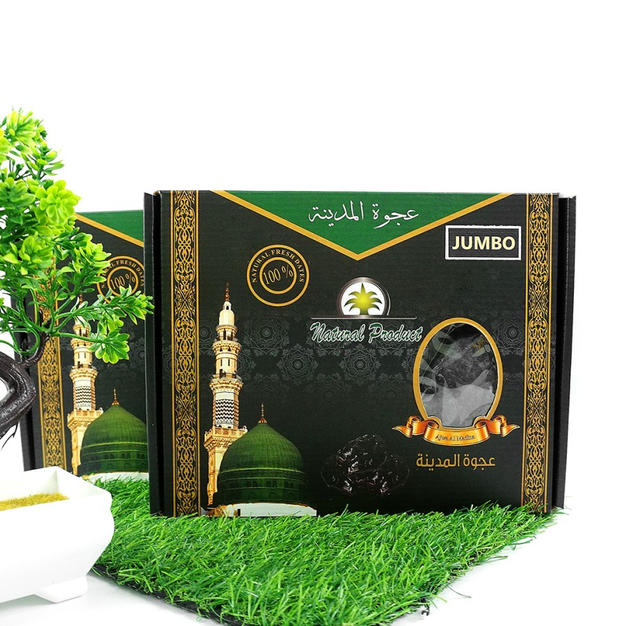 

Kurma Ajwa Jumbo 1Kg Original Kurma Nabi