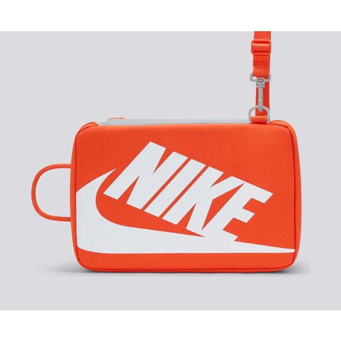 NIKE Shoe Box Bag PRM Orange Grey White DA7337-869 Tas Sepatu Original 100%