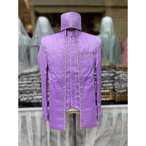 beskap / baju pengantin pria / basofi / jas muslim