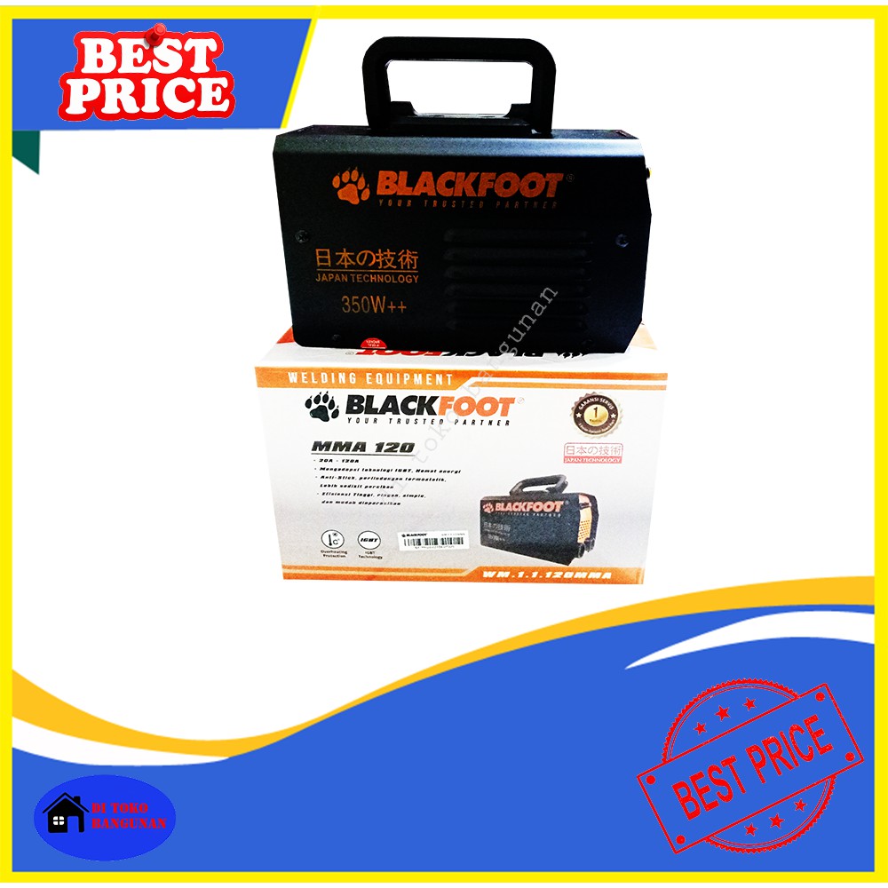 Mesin Las MMA 120 Blackfoot - Mesin Las Mini