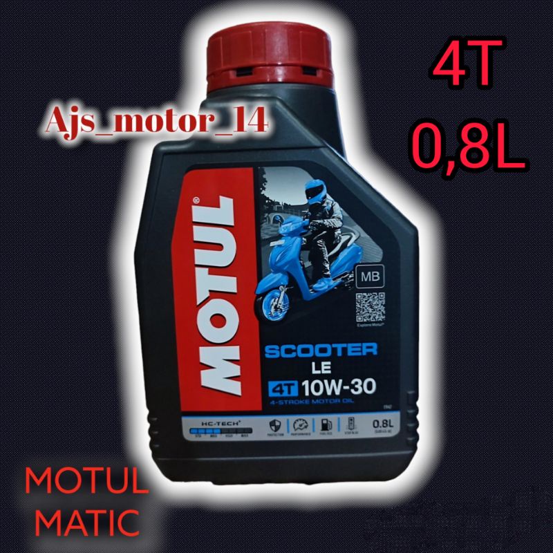OLI MOTUL 4T MATIC SCOOTER 0,8 LITER