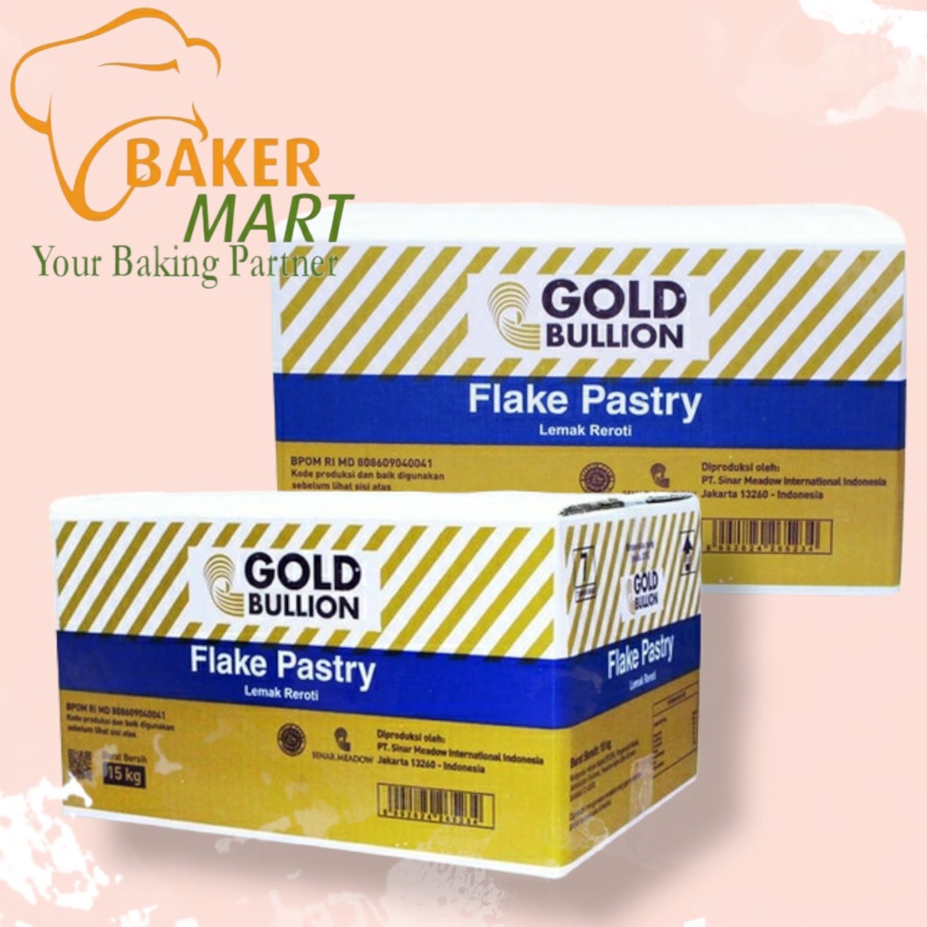 Jual Gold Bullion Flake Pastry 500 Gr Shopee Indonesia