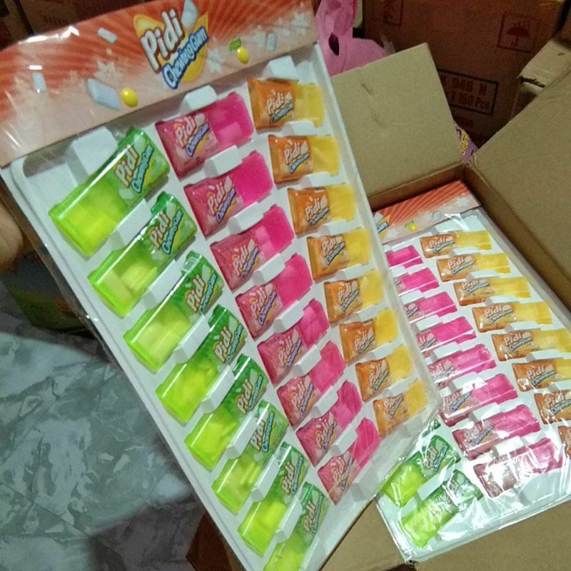 

permen karet pidi chewing gam