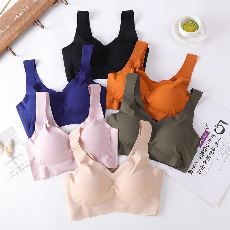 HUES.ID Bra Sport BH yoga lari Wanita dengan Model Kualitas Tinggi untuk Busana Musim Panas 1023