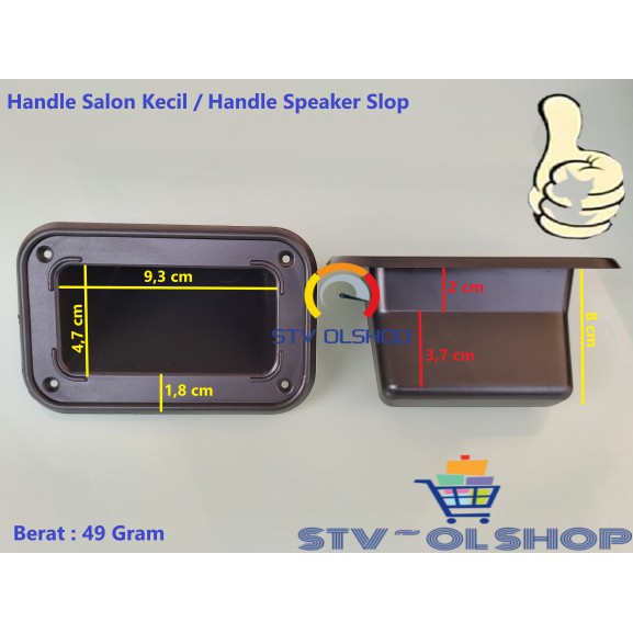 Handle Box Speaker Kecil Slop PVC / Handle Slop