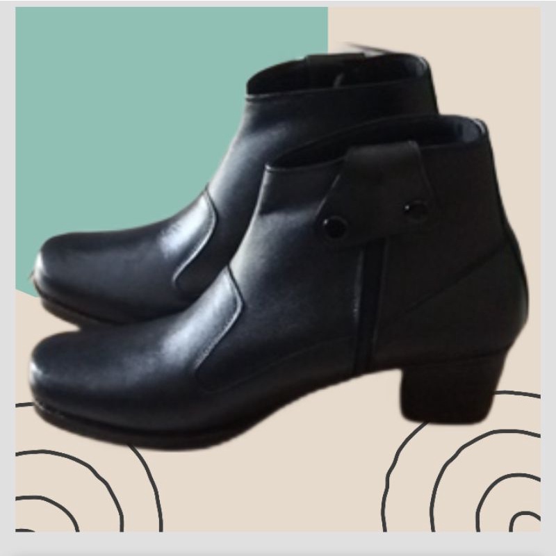 Sepatu Polwan Pdh Polwan Sepatu PDH SUS Cewek