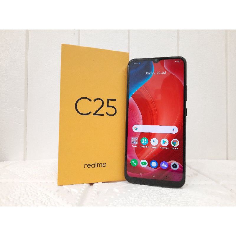 REALME C25 (4/64) SECOND FULLSET