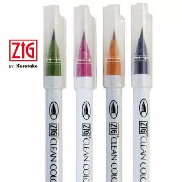 

ZIG KURETAKE CLEAN COLOR BRUSH (DEEP COLOUR 4 SET) RB-6000AT/4VD