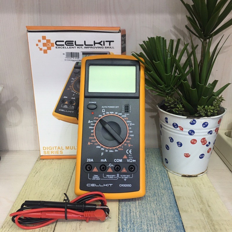 AVOMATER DIGITAL MULTITESTER DIGITAL CELLKIT 9205D (CK-9250D)