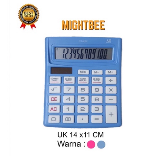 

Kalkulator CT 828 - Kalkulator Warna - Kalkulator 12 Digit