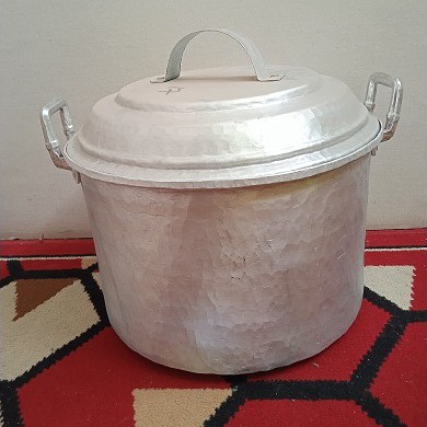 Panci Cangklek Tebal Khas Garut Diameter 28cm | Panci Sayur Besar | Panci Kuah | Aluminium Garut | G