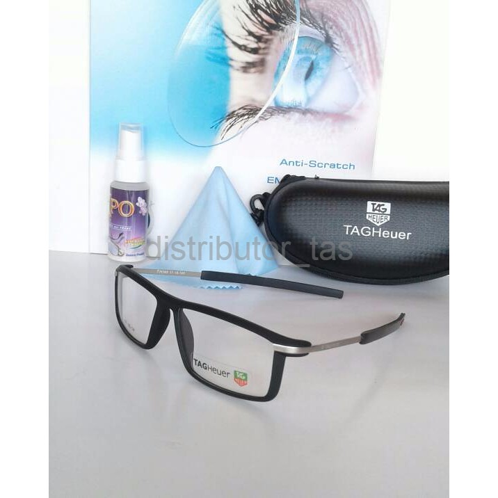 FRAME KACAMATA MINUS KACAMATA TAG HEUER PRIA WANITA
