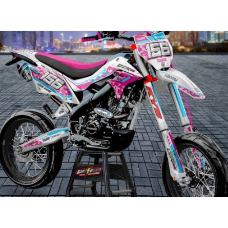 Custom Decals Dtracker,KLX,CRF,WR 150