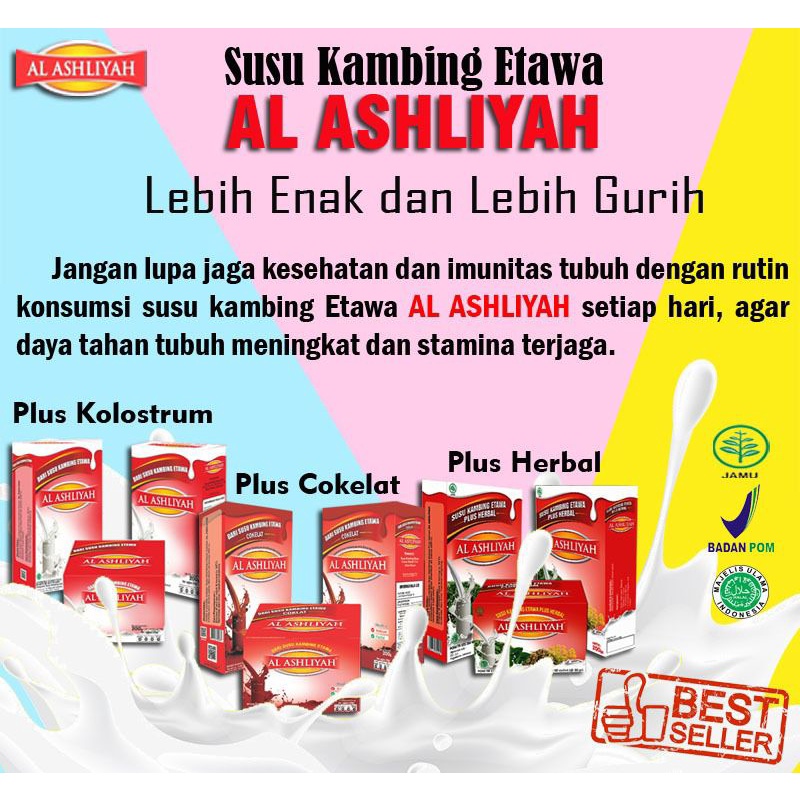 

Susu Kambing Ettawa Al ashliyah herbal original Colostrum