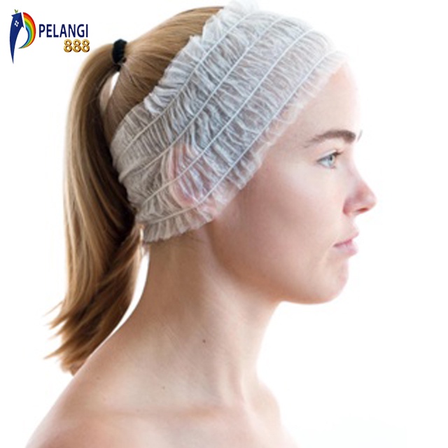 Headband 1 Pack | Ikat Kepala Sekali Pakai | Ikat Kepala Salon | Clinic | Olahraga | Ikat Kepala Nonwoven