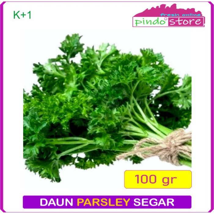 

DAUN PARSLEY SEGAR / PETERSELI / CURLY PARSLEY 100 GRAM