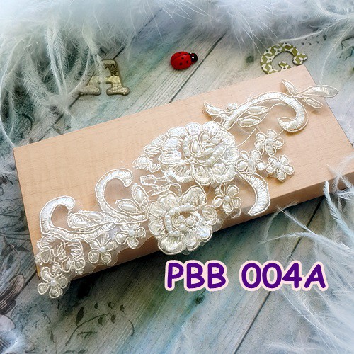 [PALING LARIS] WEDDING HAIRPIECE AKSESORIS RAMBUT WANITA PESTA LACE HPW011