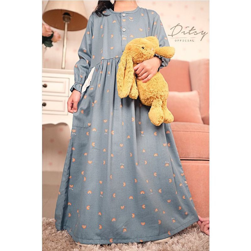 Ditsy Little Rainbow Steel