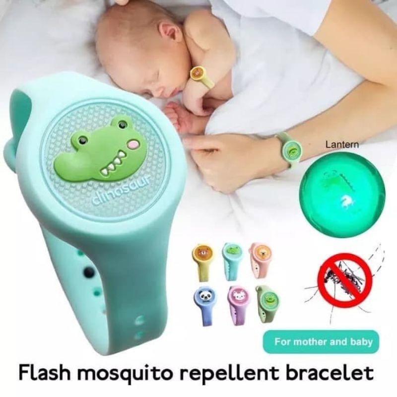 Gelang Anti Nyamuk Bayi Led Gelang Lucu Gelang Anak Gelang Jam Tangan Anak /Mosquito Repellent