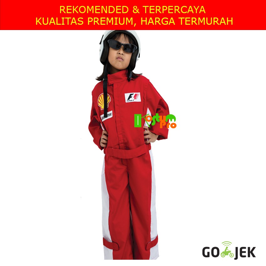 BAJU TERMURAH PROFESI BAJU PEMBALAP ANAK USIA 4 UMUR  4 SD5 TAHUN