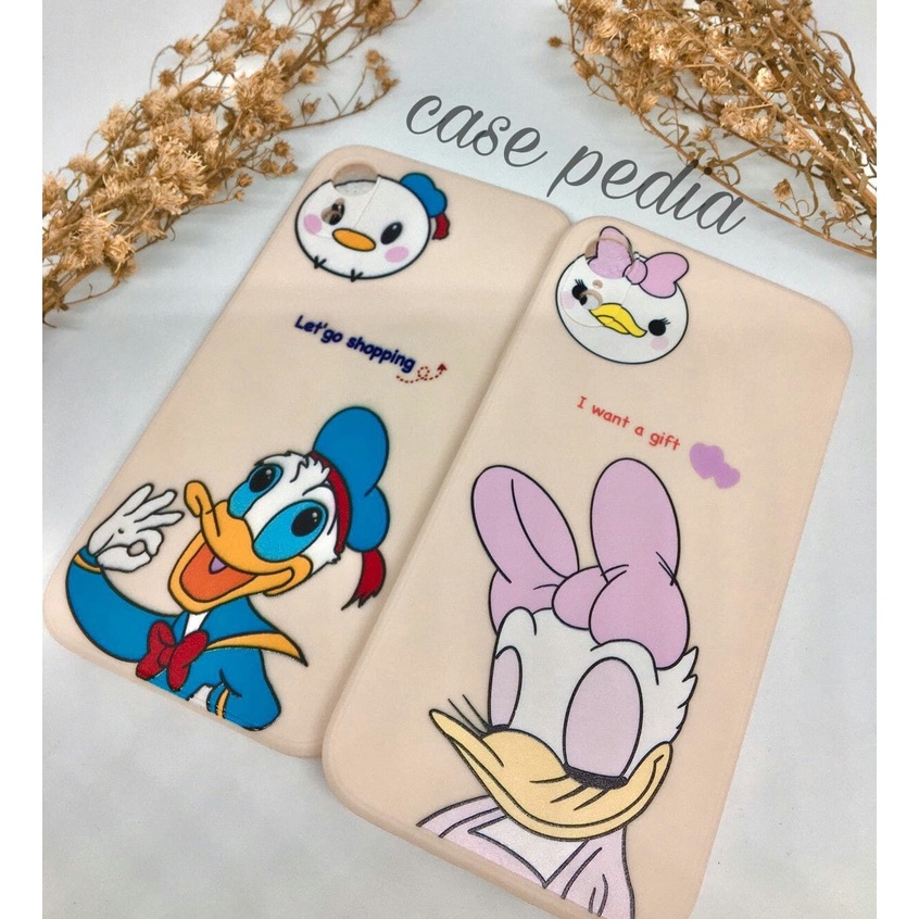 Soft Case OPPO A54 A55 A77 A77s A57 2022 A53 2020 A33 2020 A15 A15s A8 A31 2020 A52 / A72 / A92 A74 (4G) A74 (5G) A95 A76 Disney Donald Silikon Casing Square Edge