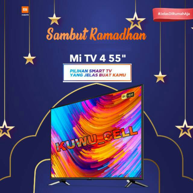 Xiaomi Mi4 Led 55 Inch Smart Tv Garansi Resmi Xiaomi Indonesia Termurah Shopee Indonesia