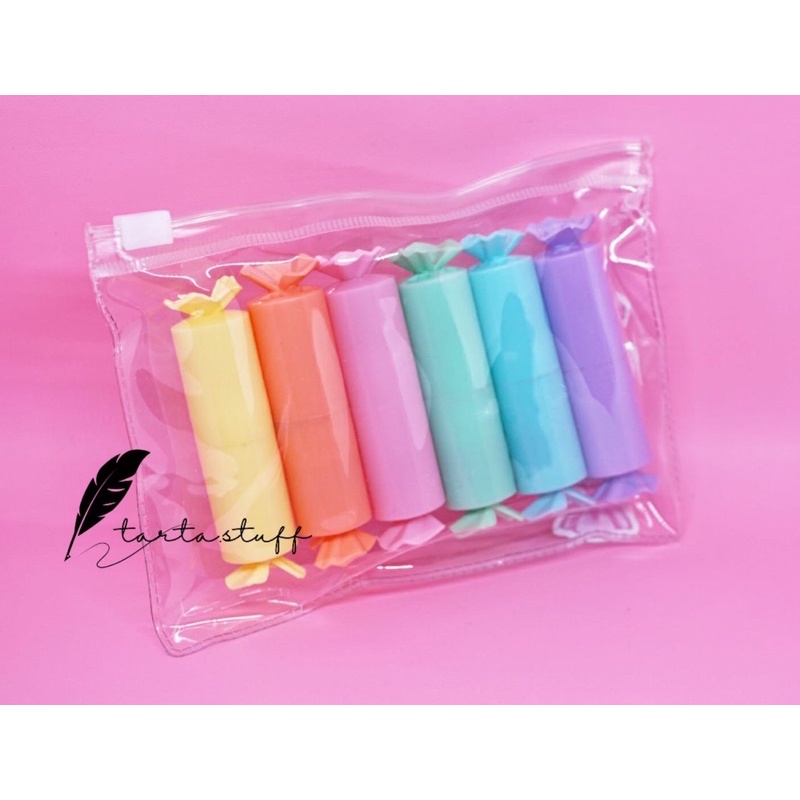 

STABILO PERMEN MANIS POUCH ISI 6 WARNA MINI MUDAH DIBAWA GRATIS POUCH
