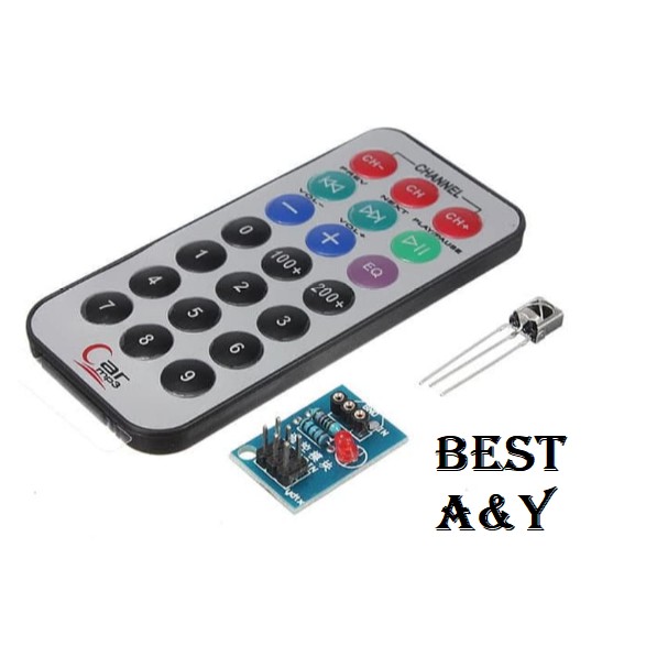 Receiver Module IR Wireless Kit DIGITAL 5V Arduino Infrared Remote Control HX1838