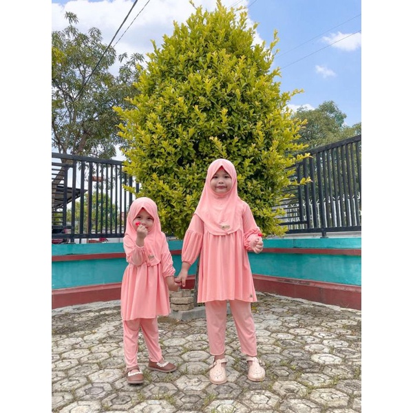 GAMIS ANAK SHERYL/ONE SET  ORI DESMONDA HIJAB