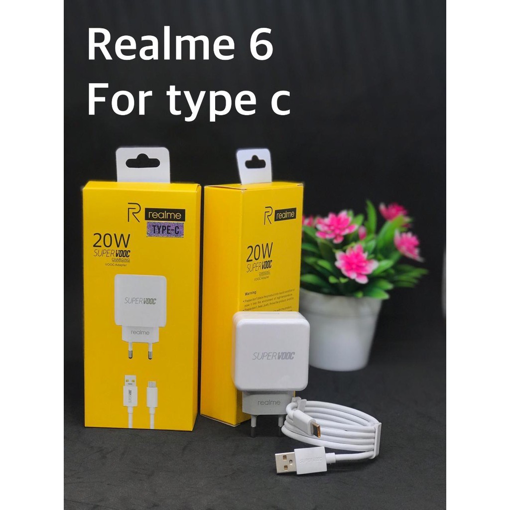 CHARGER CASAN REALME 6 20W