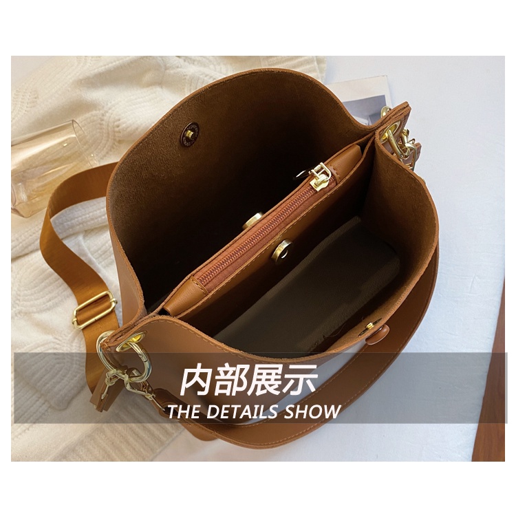 BJ66000 - BLACK/BROWN/COFFEE/DARKKHAKI - TAS SLEMPANG TOTEBAG WANITA FASHION IMPORT MODIS ELEGAN TERMURAH TERLARIS TERBARU BAGSTORE JAKARTA TAS BATAM ZC6000