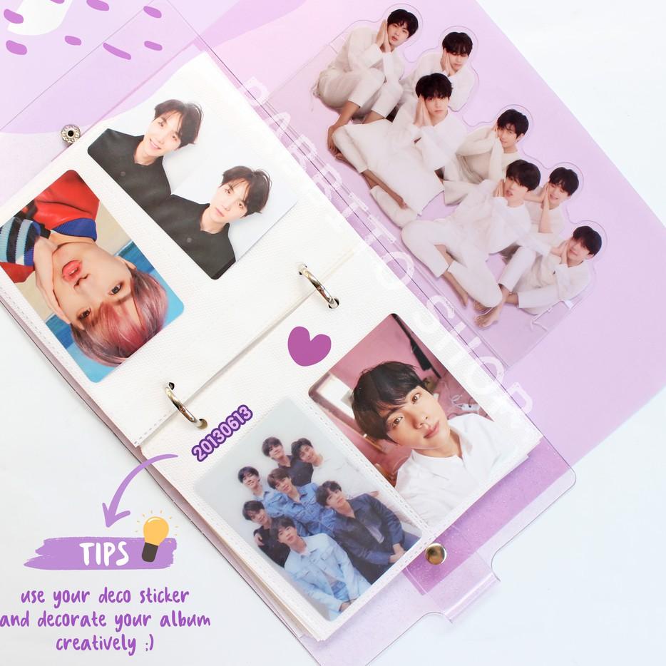 

HOCL Binder Photocard Fandom Army / PC Album Set Kpop laxr430