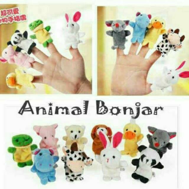 Puppet Finger Animal/Boneka Jari Binatang