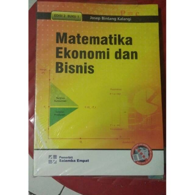 Download Buku Matematika Ekonomi Dan Bisnis Josep Bintang