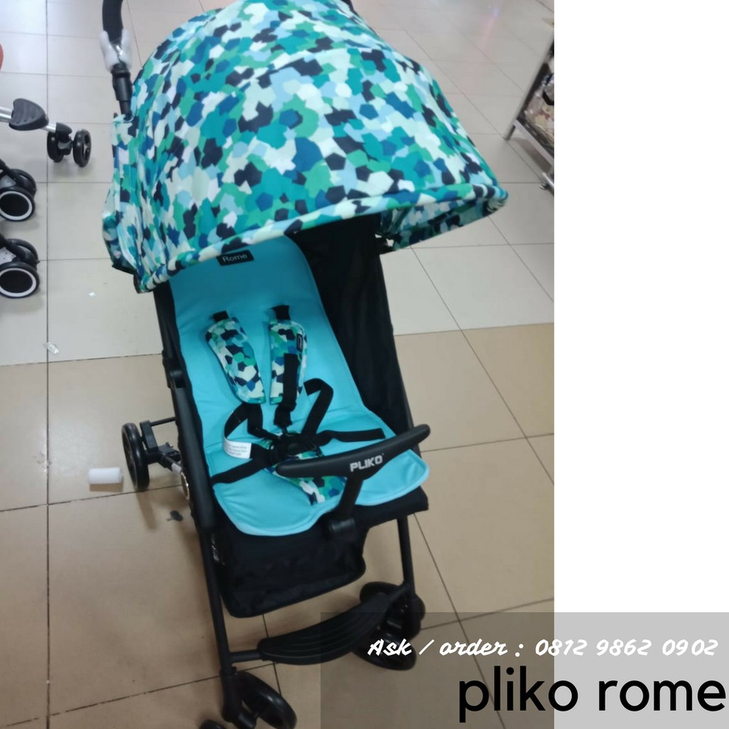 ganti kain stroller pliko