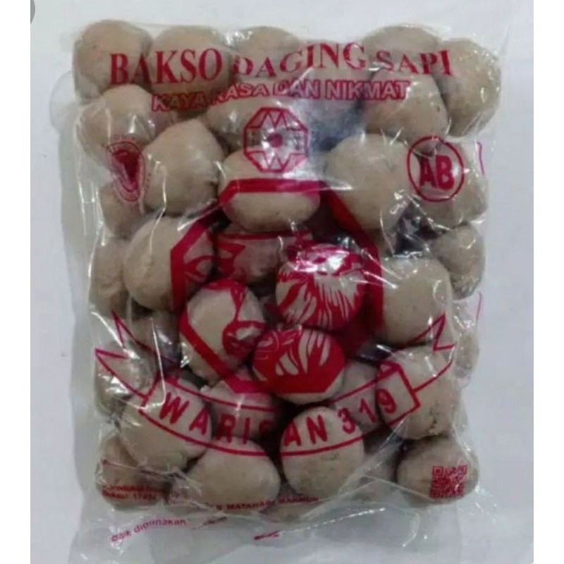 

Frozen bandung | Bakso Warisan isi 50