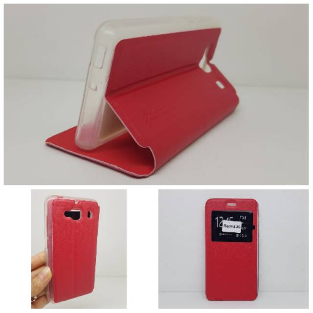 Flip Case Redmi 2S Flip Cover Xiaomi Redmi 2 Prime 4.7 inchi FlipCover Redmi 2