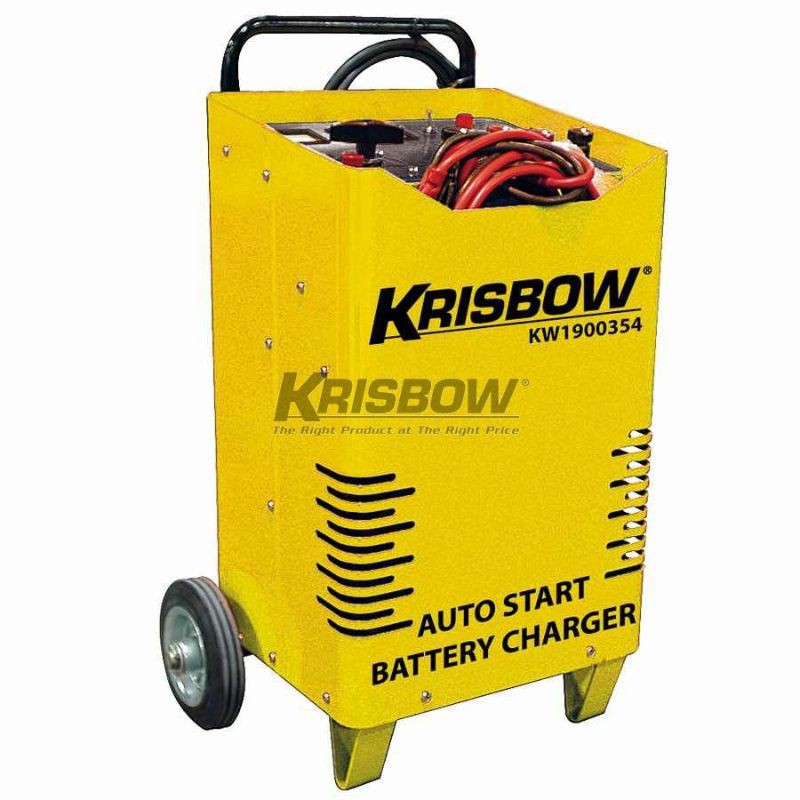 Alat Charger Aki KRISBOW BATTERY CHARGER 100A STARTER 1200A