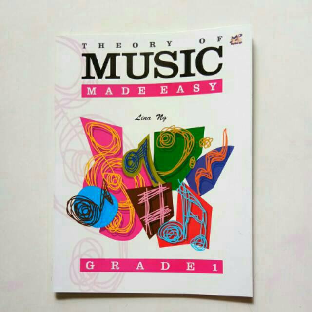 Buku Theory of Music Made Easy Grade 1 Lina Ng (cover putih tidak ada sticker)