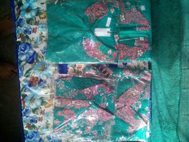 Batik Couple 080 Sarimbit Wanita Brukat Seragam Keluarga Katun Cibulan (harga Terpisah)