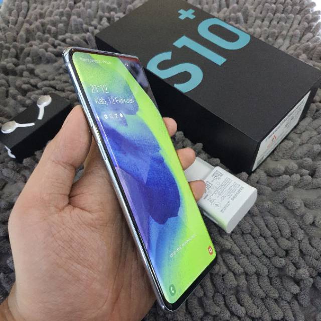 Samsung S10 plus prisma green 128gb second