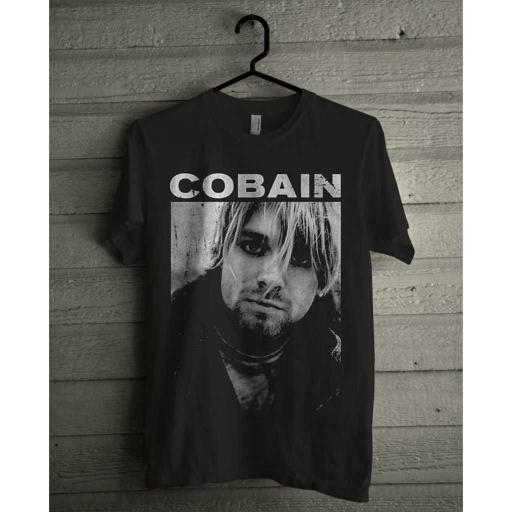 KURT COBAIN T-Shirt - Kaos Band Music Original