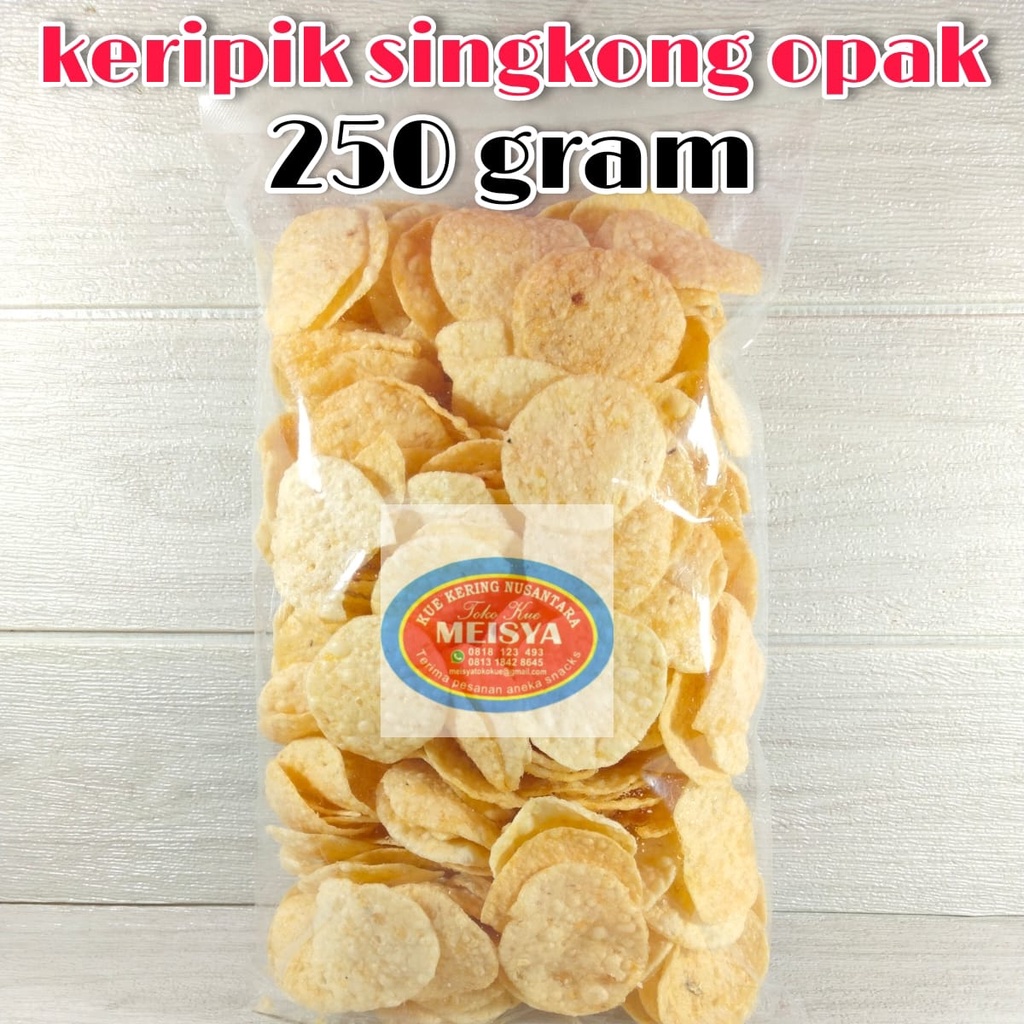 

Keripik Singkong Opak Renyah Gurih Murah 1000 Gr