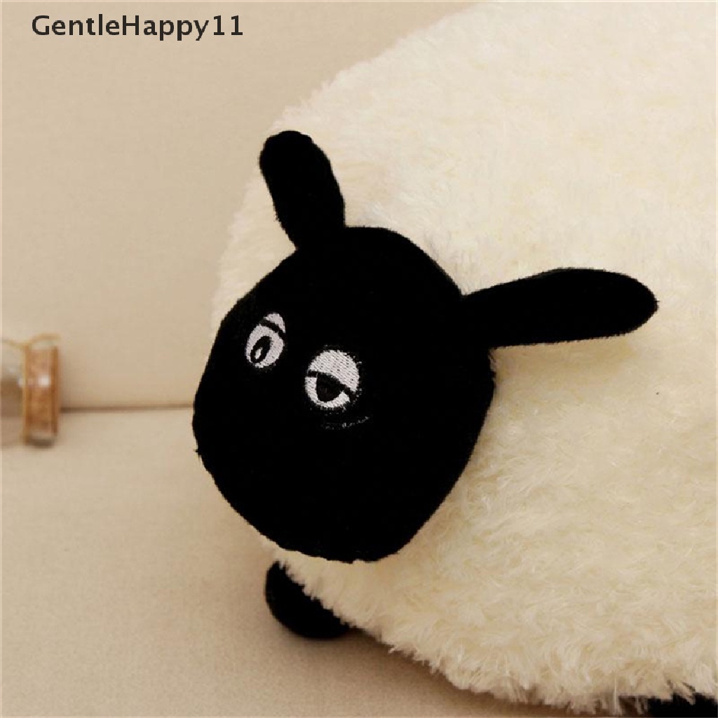 Gentlehappy Mainan Boneka Stuffed Plush Domba Warna Putih / Abu-Abu Untuk Bayi / Anak