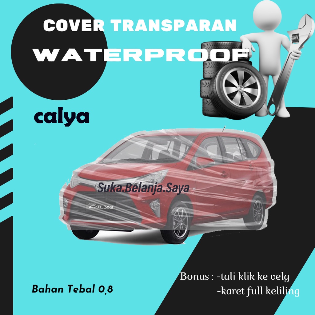 Body Cover Mobil Bening Transparan feroza Sarung Mobil sigra/escudo/calya/sigra/sigra r/taruna/taruna long/taruna csx/taruna fgx/taruna fgz/taruna cl/taruna cx/taruna short/taruna csx short/avanza/xenia/mobilio/sienta/freed/civic lx/corolla great/datsun