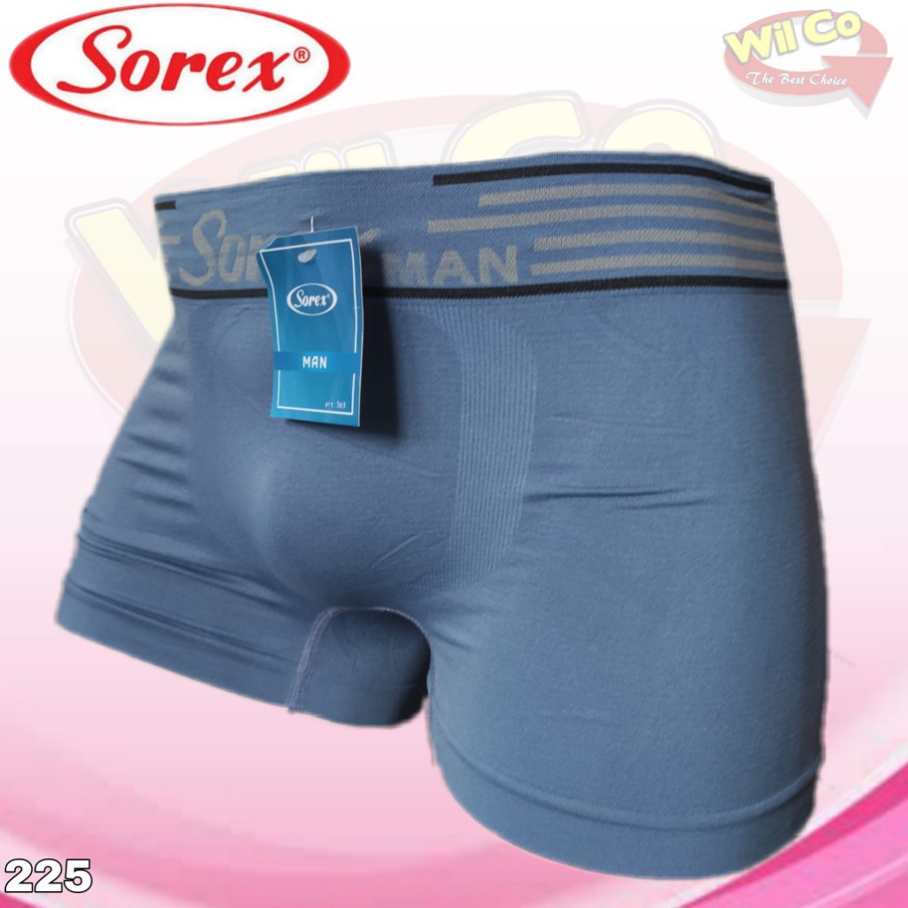 K225S - (DIJUAL PER 6 Pcs) CELANA DALAM BOXER PRIA SOREX IMPORT ALL SIZE